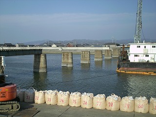 名鉄三河線　鉄橋１