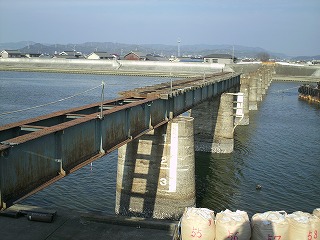 名鉄三河線　鉄橋２